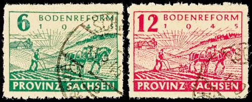 Soviet Sector of Germany 6 and 12 ... 