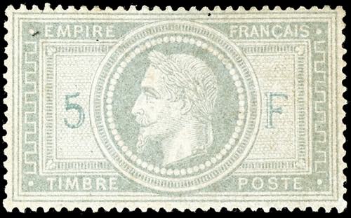 Frankreich 1869, 5 Fr. Kaiser ... 