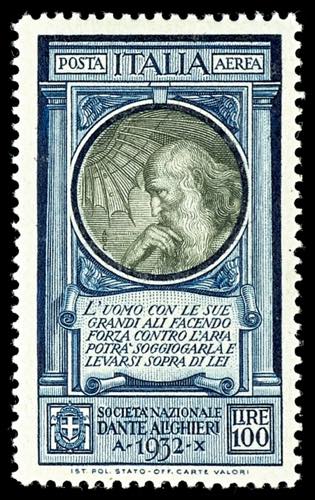 Italy 1932, 100 liras airmail ... 