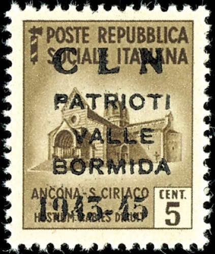 Italy Local issue 1945: \Valle ... 