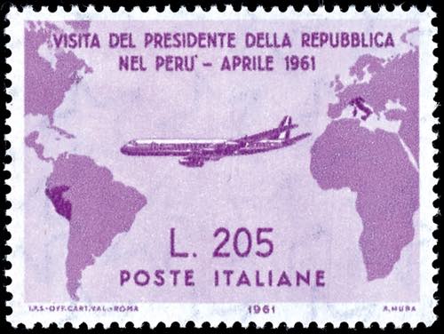 Italy 1961, 205 L. Gronchi, bright ... 