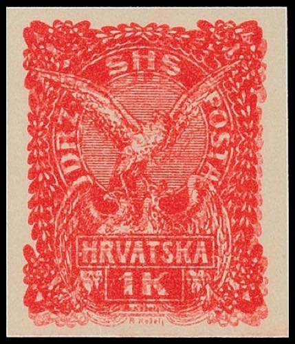 Jugoslavia 1 Kr. Postal stamps, ... 