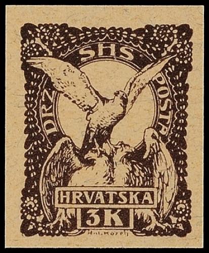 Jugoslavia 3 Kr. Postal stamps, ... 