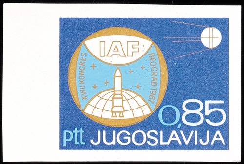 Jugoslawien 0,85 Din. IAF ... 