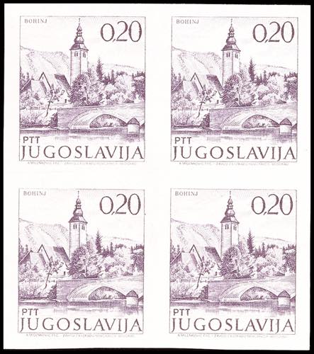 Jugoslavia 0, 20 Din. Places of ... 