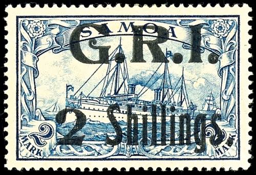 Samoa - British Occupation 2 Mark ... 