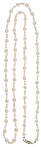 Necklaces Wagon Baroque Biwa pearl ... 
