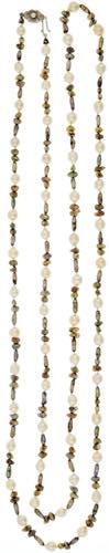 Necklaces Wagon cultured pearl ... 