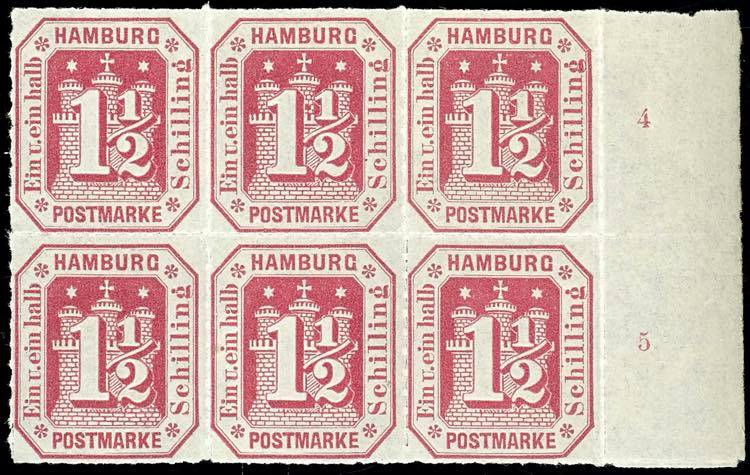 Hamburg 1 1/2 S. Carmine, ... 