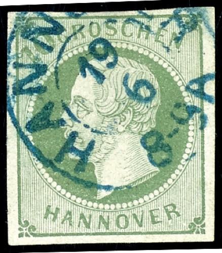 Hanover 10 Groschen dark greenish ... 