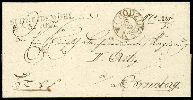 Prussia - Pre-stamp Mail ... 