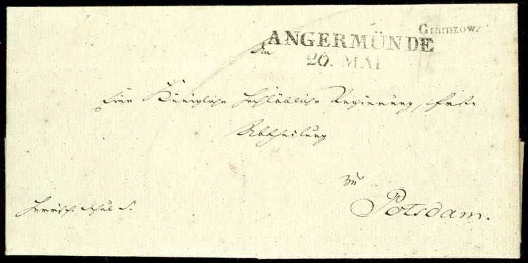 Prussia - Pre-stamp Mail 1822, ... 