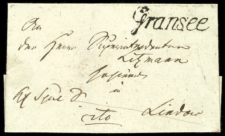 Prussia - Pre-stamp Mail 1824 ... 