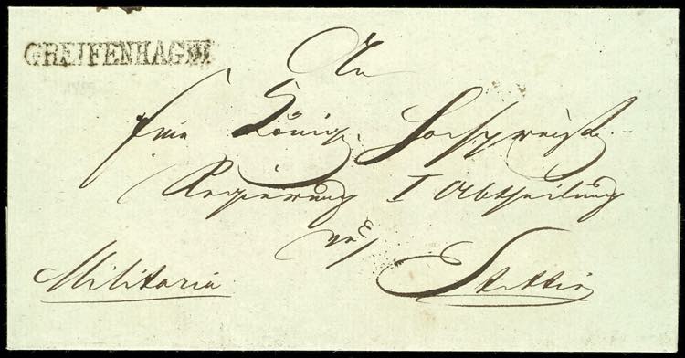Prussia - Pre-stamp Mail 1821 ... 