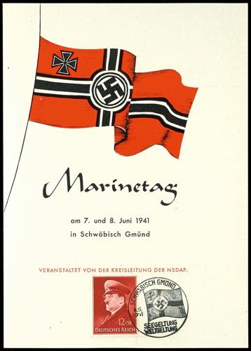 Gedenkblätter 1941, Marinetag am ... 