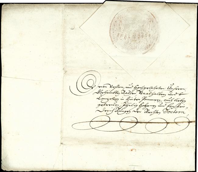Prussia - Pre-stamp Mail 1652, ... 