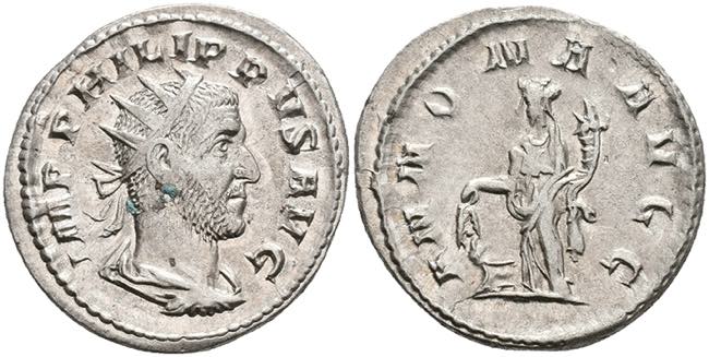 Coins Roman Imperial Period Philip ... 