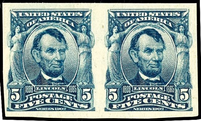 USA General Issues 5 c. Lincoln, ... 