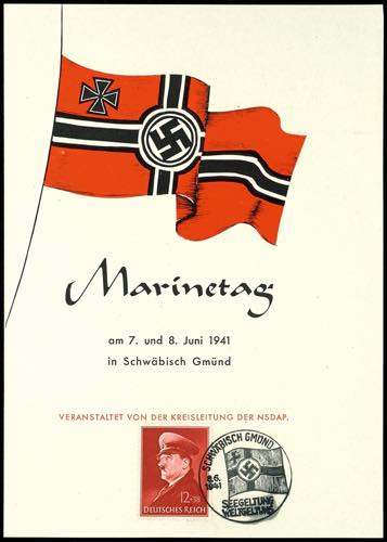Gedenkblätter 1941, Marinetag am ... 