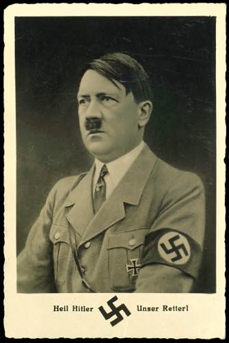 Porträtkarten Adolf Hitler, Heil ... 