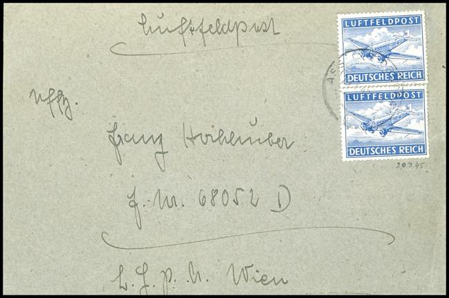 Field Post Letters WW II 1945, ... 