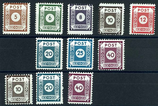 Soviet Sector of Germany 5 Pfg to ... 
