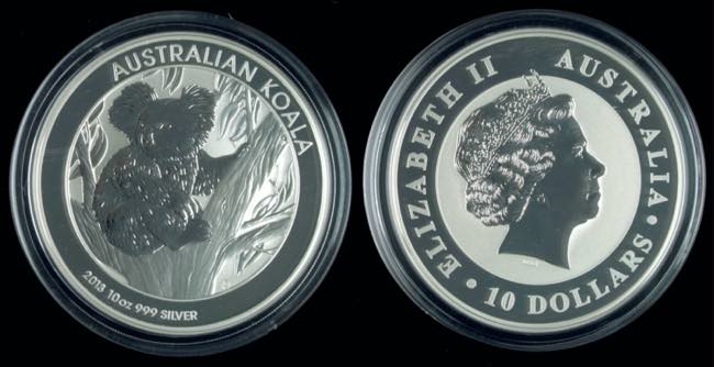 Australia 10 Dollars silver, 2013, ... 