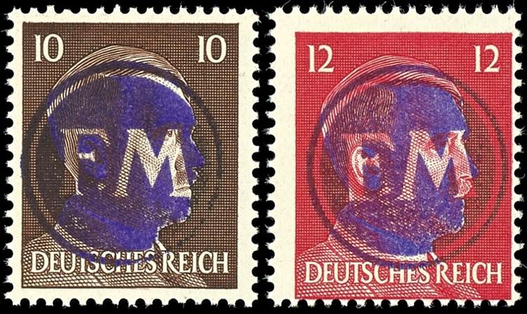 Fredersdorf 10 und 12 Pf Hitler ... 