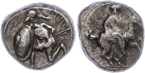 Tarsus, stater (10, 44g), 425-400 ... 