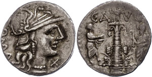 Coins Roman Republic C. Minucius ... 