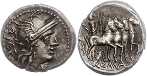 Coins Roman Republic Q. Caecilius ... 