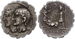Coins Roman Republic C. Sulpicius ... 