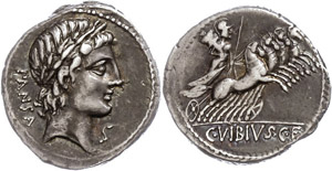 Coins Roman Republic C. Vibius C. ... 