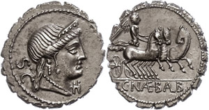 Coins Roman Republic C. Naevius ... 