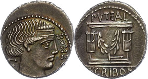 Coins Roman Republic L. Scribonius ... 