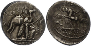 Coins Roman Republic M. Aemilius ... 