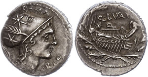 Coins Roman Republic Q. Lutatius ... 