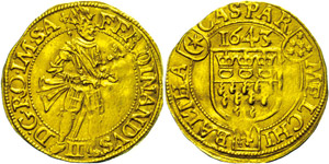 Cologne City Ducat, 1643, with ... 