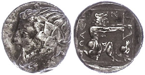  Thasus, drachm (3, 62g), ... 