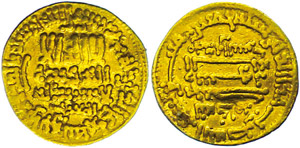 Coins Islam Abbasids, dinar (4, ... 