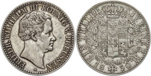 Prussia Thaler, 1830, Frederic ... 