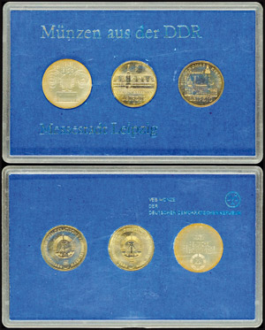 GDR normal use Coin sets 2 x 5 and ... 