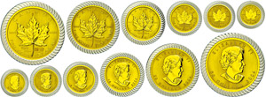Canada Gold bullion coin Maple ... 