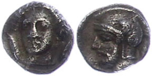  Tarus, obol (0, 65g), 4. Jhd. BC, ... 