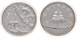 China Volksrepublik 50 Yuan, 1990, ... 