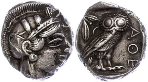 Antike Münzen - Griechenland Attika, Athen, ... 