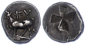 Antike Münzen - Griechenland 416-357 v. ... 