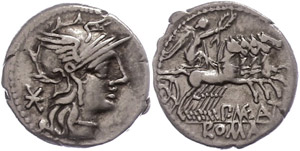 Münzen Römische Republik P. Maenius ... 
