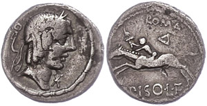 Münzen Römische Republik C. Calpurnius ... 