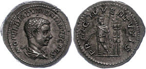 Münzen Römische Kaiserzeit Diadumenianus, ... 